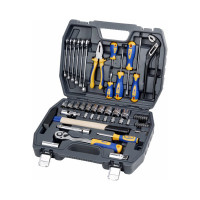 Набор инструмента 1/2 Dr и 1/4 Dr 56 предметов KRAFT KT 700303