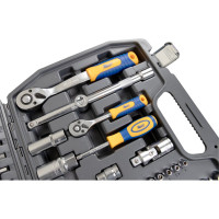Набор инструмента 1/2 Dr и 1/4 Dr 94 предмета KRAFT KT 700306