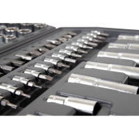 Набор инструмента 1/2 Dr и 1/4 Dr 94 предмета KRAFT KT 700306