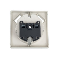 Накладка для розетки USB WERKEL W1179509 cеребряный рифленый a051365