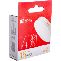 Светодиодная лампа IN HOME LED-GX53-VC 15Вт 230В 3000К 1200Лм 4690612020815