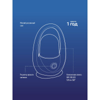 Аккумуляторный фонарь КОСМОС PREMIUM 8W LED регулировка яркости, з/у 479992 KOSAC6012HWLED