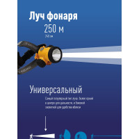 Аккумуляторный налобный фонарь КОСМОС 3W LED Li-ion аккумулятор 479295 KOCH3WLi-On