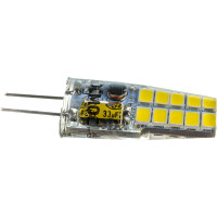 Светодиодная лампа КОСМОС LED 3Вт 12В G4 4500К LksmLED3wJCG412v45 482437