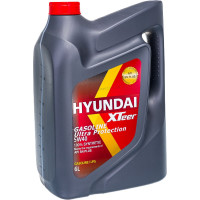 Моторное масло синтетическое Gasoline Ultra Protection 5W40 SN, 6 л HYUNDAI XTeer 1061126