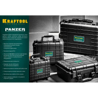 Ударопрочный ящик KRAFTOOL Panzer пластиковый, степень защиты IP55, 13", 38251-13
