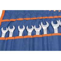 Набор комбинированных ключей 22шт: 6-19 21 22 24 27 30 32мм сумка KRAFT KT 700592