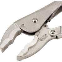 Гейферный зажим Rockforce с двойным овальным захватом 10-250мм RF-614250J(27794)