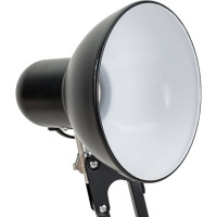 Настольный светильник под лампу IN HOME на основании + струбцина СНО-15Ч 60Вт E27 230В ЧЕРНЫЙ 4690612012902