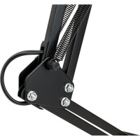 Настольный светильник под лампу IN HOME на основании + струбцина СНО-15Ч 60Вт E27 230В ЧЕРНЫЙ 4690612012902