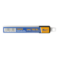 Лезвия сегментированные (10 шт; 9 мм) для технических ножей KRAFT KT 700905