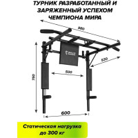 Турник-брусья Absolute Champion Железное тело СГ000002587
