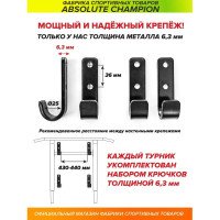 Турник-брусья Absolute Champion Железное тело СГ000002587