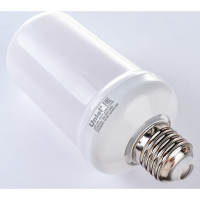 Светодиодная лампа Uniel Декоративный эффект пламени LED-L60-6W/FLAME/E27/FR PLD01WH UL-00003360