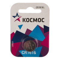 Элемент питания КОСМОС CR 1616 1BL KOCR16161BL