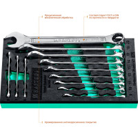 Набор комбинированных гаечных ключей KRAFTOOL 12 шт, 6 - 22 мм, 27079-H12E