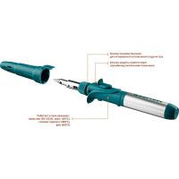 Газовый паяльник KRAFTOOL SolderPro набор 10-в-1 55503-H10