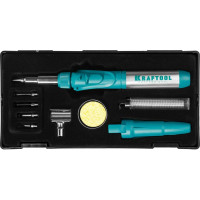 Газовый паяльник KRAFTOOL SolderPro набор 10-в-1 55503-H10