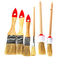 Набор кистей, плоские, круглые, универсальная 6шт COLOR EXPERT 82620550