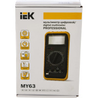 Цифровой мультиметр IEK Professional MY63 8553725 TMD-5S-063