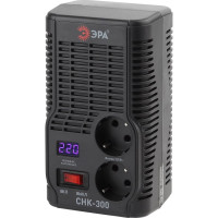 Компактный стабилизатор напряжения ЭРА СНК-300 160-260В/220В, 300ВА Б0031555