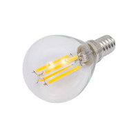 Диммируемая светодиодная лампа Uniel Форма шар Серия Air LED-G45-9W/4000K/E14/CL/DIM GLA01TR UL-00005192