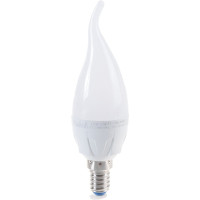 Светодиодная лампа Uniel свеча на ветру Серия ЯРКАЯ LED-CW37 7W/NW/E14/FR PLP01WHLED UL-00002415