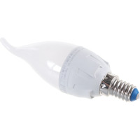 Светодиодная лампа Uniel свеча на ветру Серия ЯРКАЯ LED-CW37 7W/NW/E14/FR PLP01WHLED UL-00002415
