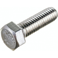 Болт с шестигранной головкой, с полной резьбой ЕВРОПАРТНЕР DIN 933 нержав. сталь, 5х16 мм, 8 шт. G2 2516 1