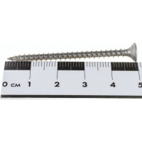 Универсальный шуруп ЕВРОПАРТНЕР с пот. гол. 4х50 нержав. сталь 6 шт. G2 4050 1