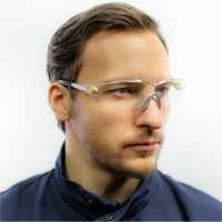 Защитные открытые очки из поликарбоната Delta Plus VULCANO2 PLUS VULC2PLIN