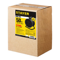 Удлинитель на катушке Stayer профессиональный 55077-50