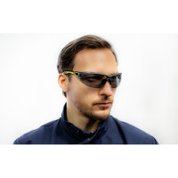 Защитные открытые очки с затемненными линзами Delta Plus ASO ASO2FU