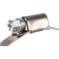 Универсальный хомут ЕВРОПАРТНЕР 70-90, нержав. сталь, 1 шт. G1 0872