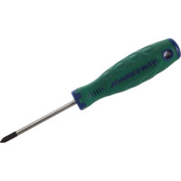 Отвертка стержневая крестовая Jonnesway D71P175 ANTI-SLIP GRIP, PH1x75 мм 49950