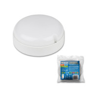 Светодиодный влагозащищенный светильник Volpe. Круг ULW-Q223 12W/4000К IP65 WHITE UL-00004565