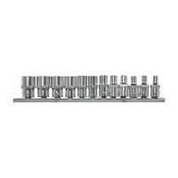 Набор головок торцевых шестигранных (12 шт; 1/4" Dr; 4-13 мм) KRAFT KT 700314