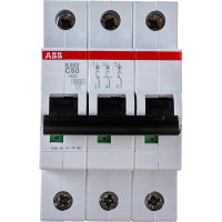 Автоматический трехполюсный выключатель ABB 50А С S203 6кА 2CDS253001R0504