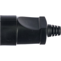 Кабельная розетка ЭРА Rx3-B Rx3 б/з прямая ПВХ 10A черная Б0039684