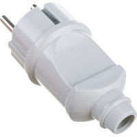 Вилка ЭРА Vx2-W Vx2 с/з прямая 16A белая Б0039673