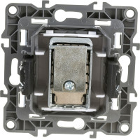 Розетка TV ЭРА 12-3102-03 проходная, IP20, 12, алюминий Б0027433