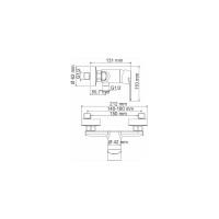 Смеситель для душа WasserKRAFT Dill 6102