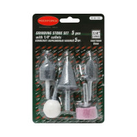 Набор камней абразивных (5 шт; хвостовик 6 мм) ROCKFORCE RF-SK-108(26136)