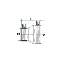 Электросварной переход SABfuse SDR11 PN16 PE 100 D32X25 8029032025