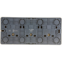 Розетка ЭРА 11-2209-02 3х2P E Schuko со шторками, 16A-250В, IP20, ОУ, Эксперт, сл.кость Б0020704
