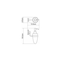 Дозатор для жидкого мыла WasserKraft Одер (Oder) K-3099