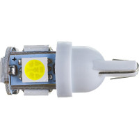 Автолампа диод T10 W5W 24V 5 SMD без цоколя 1-контурная белая SKYWAY S08202005