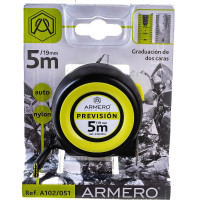Рулетка с автоблокировкой Armero, 5 м / 19 мм, магнит, нейлон А102/051 AI02-051