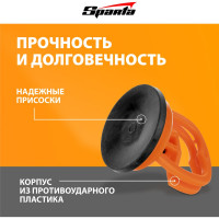 Одинарный стеклодомкрат мини SPARTA 875054