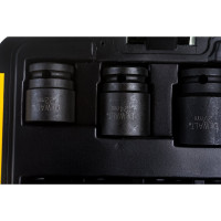 Набор ударных торцевых головок (10-27 мм; 1/2"; 9 шт.) DEWALT DT7507